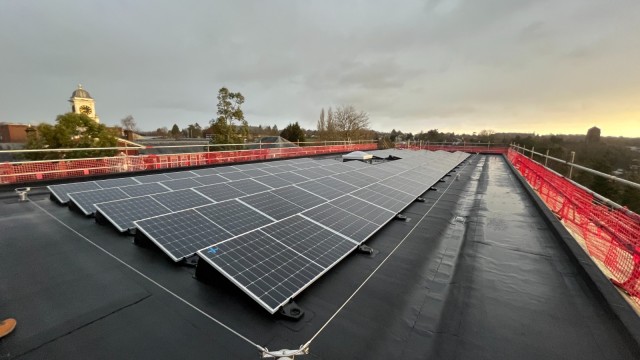Roofing Work - PV Systems ECP and Royal Grammar School High Wycombe - PV Systems