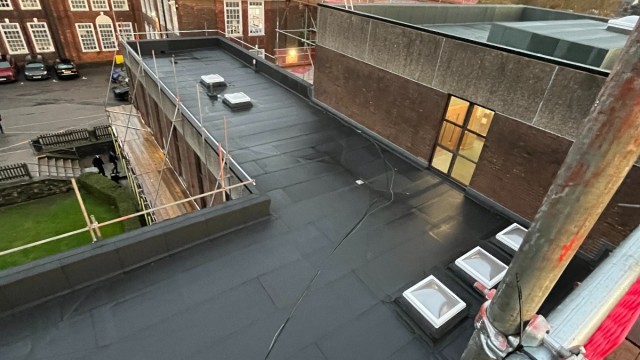 Roofing Work - PV Systems ECP and Royal Grammar School High Wycombe - PV Systems