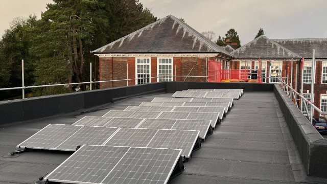 Roofing Work - PV Systems ECP and Royal Grammar School High Wycombe - PV Systems
