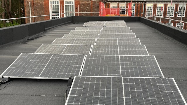 Roofing Work - PV Systems ECP and Royal Grammar School High Wycombe - PV Systems