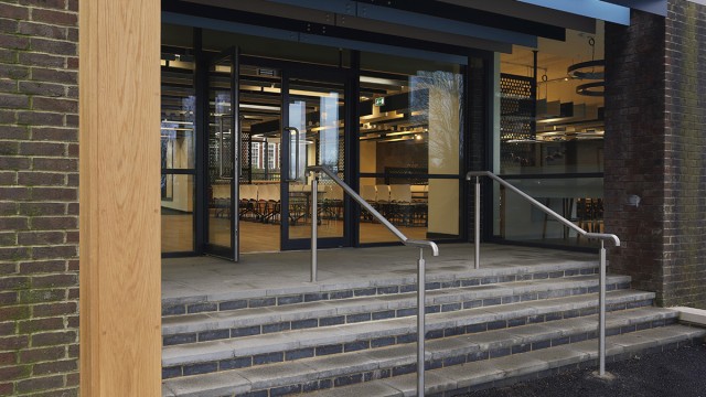 Entrance ECP - RGSHW - New Sixth Form Social Space