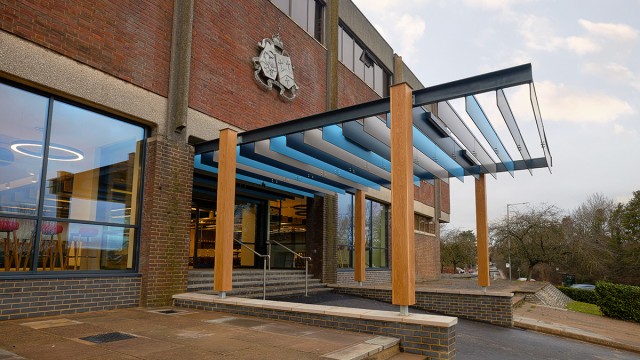 Entrance Area ECP - RGSHW - New Sixth Form Social Space