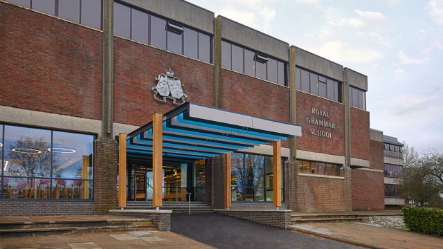 Entrance Area ECP - RGSHW - New Sixth Form Social Space