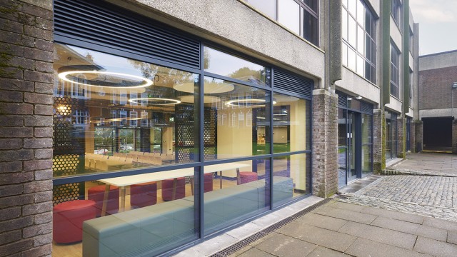 Exterior View ECP - RGSHW - New Sixth Form Social Space