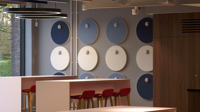 Interior View ECP - RGSHW - New Sixth Form Social Space