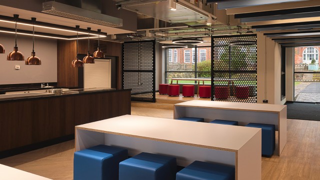 Interior View ECP - RGSHW - New Sixth Form Social Space