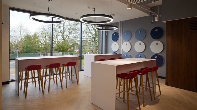 Interior View ECP - RGSHW - New Sixth Form Social Space