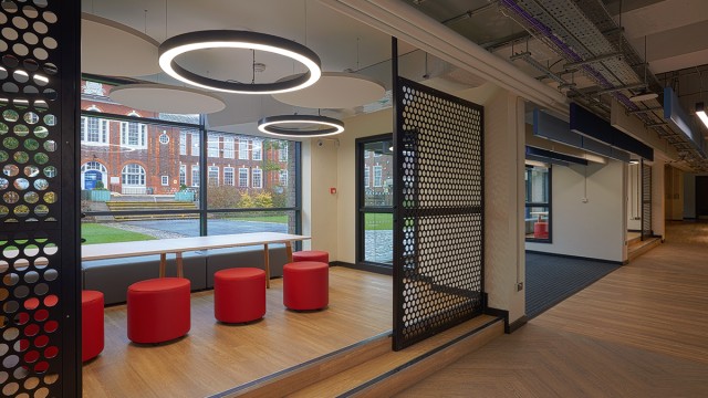 Interior View ECP - RGSHW - New Sixth Form Social Space