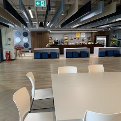 Interior View ECP - RGSHW - New Sixth Form Social Space