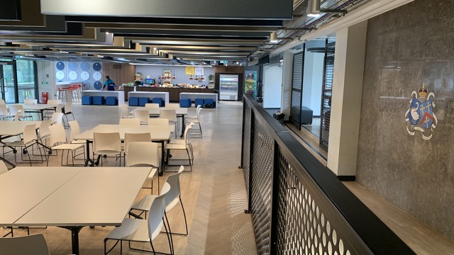 Interior View ECP - RGSHW - New Sixth Form Social Space