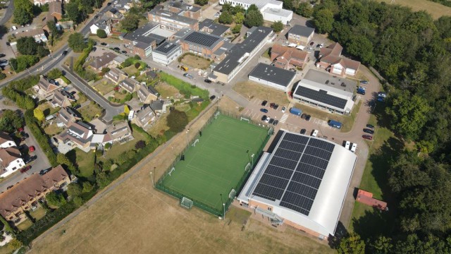 Solar Panel Installation ECP - Rickmansworth School - Solar Panels