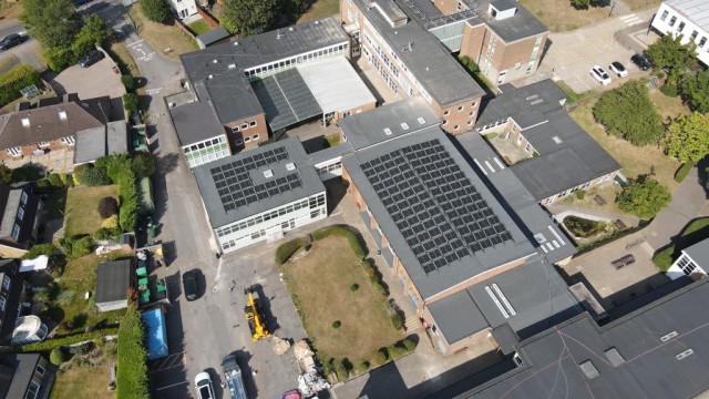 Solar Panel Installation ECP - Rickmansworth School - Solar Panels