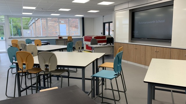 New Innovation & Design Block ECP - Rickmansworth High School - Innovation & Design Block