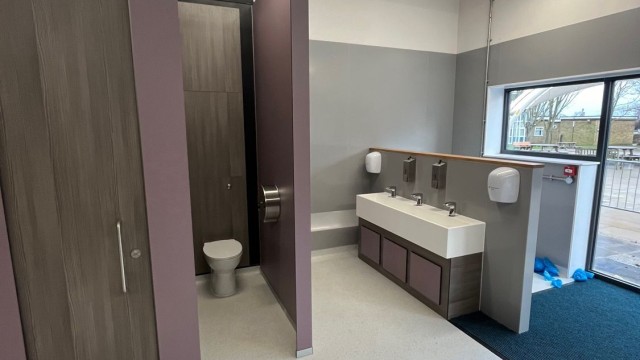 Toilets ECP - Ouesdale School - Transformation