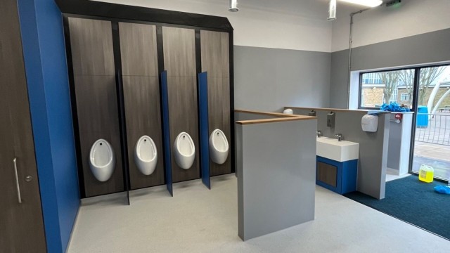 Toilets ECP - Ouesdale School - Transformation