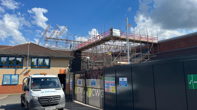 Roof Project ECP Image Gallery - Denbigh School - Roof and RAAC Project