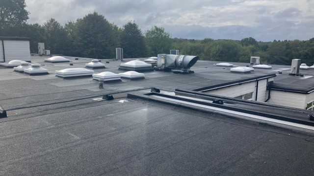 Roof Refurbishment Roof refurbishment project at Hartsbourne