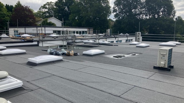 Roof Refurbishment Roof refurbishment project at St Nicholas CofE School in Elstree