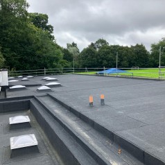 Roof Refurbishment Roof refurbishment project at St Nicholas CofE School in Elstree