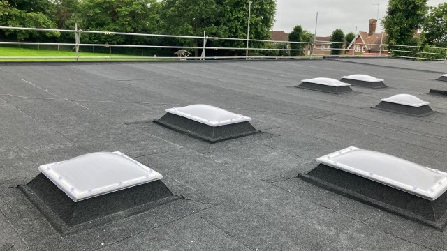 Roof Refurbishment Roof refurbishment project at St Nicholas CofE School in Elstree