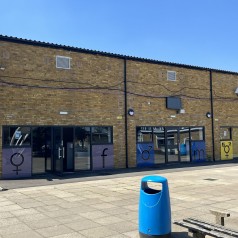 Completed View Centralised Toilet Facilities