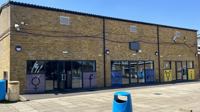 Completed View Centralised Toilet Facilities