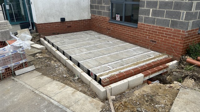 Construction Progress New Optimised Spaces