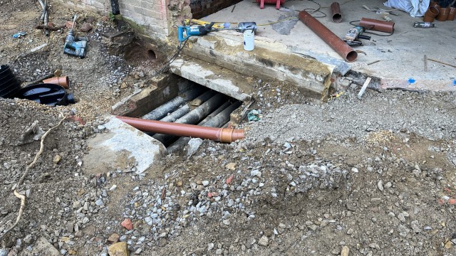 New Centralised toilets