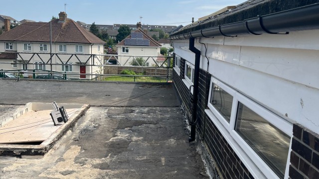 Flat Roof Replacement Roof Refurbishment & Ventilation Canopy Upgrade