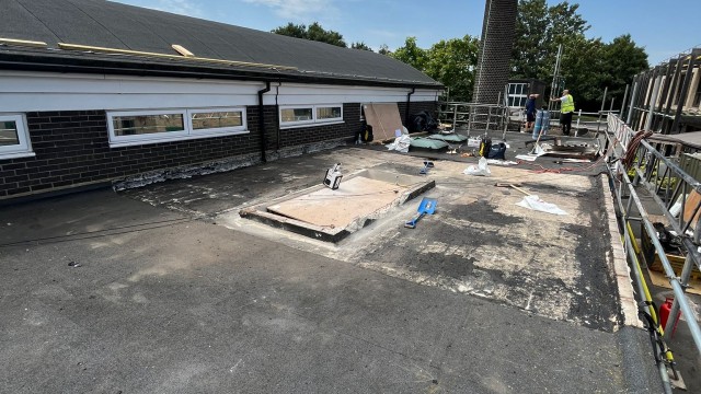 Flat Roof Replacement and Ventilation Canopy Upgrade Roof Refurbishment & Ventilation Canopy Upgrade