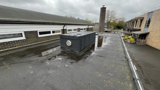 Flat Roof Replacement Roof Refurbishment & Ventilation Canopy Upgrade