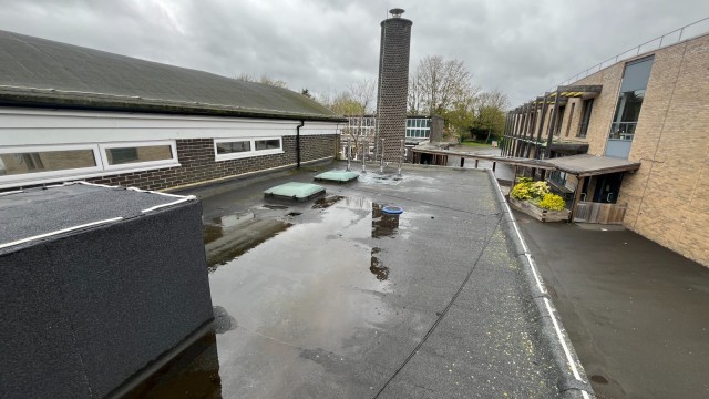 Flat Roof Replacement Roof Refurbishment & Ventilation Canopy Upgrade