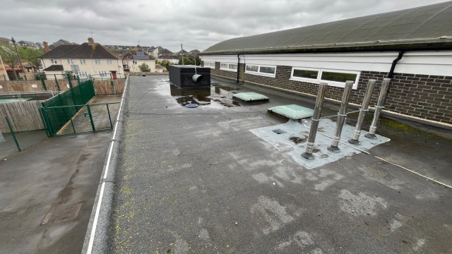 Flat Roof Replacement Roof Refurbishment & Ventilation Canopy Upgrade