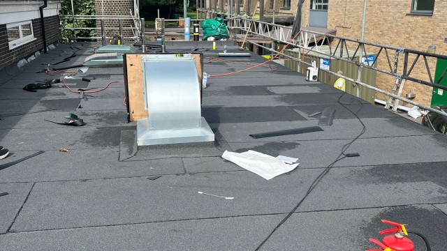 Roof Refurbishment & Ventilation Canopy Upgrade