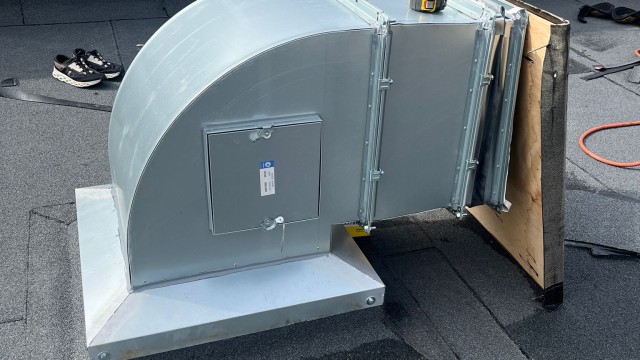 Ventilation Canopy Roof Refurbishment & Ventilation Canopy Upgrade