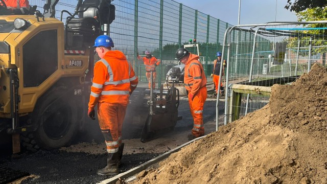 Crew On Site ECP and Chiltern Hills Academy Project