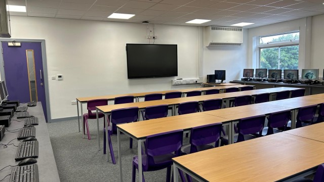 Modern Foreign Languages Block Modern Foreign Languages Block - Classroom Refurb
