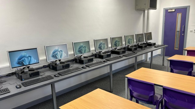 Modern Foreign Languages Block Modern Foreign Languages Block - Classroom Refurb